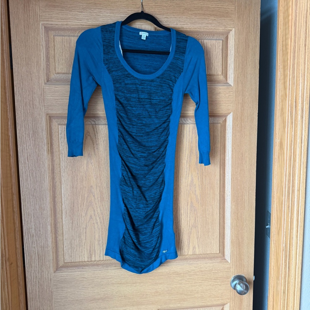 Guess Teal Sweater Dress